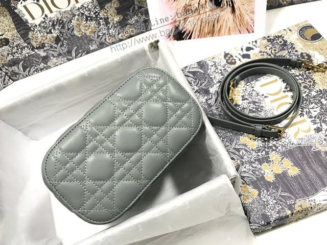 Dior女包 迪奧Travel菱格紋化妝包洗漱包 Dior手提肩背斜挎包  dfk1694